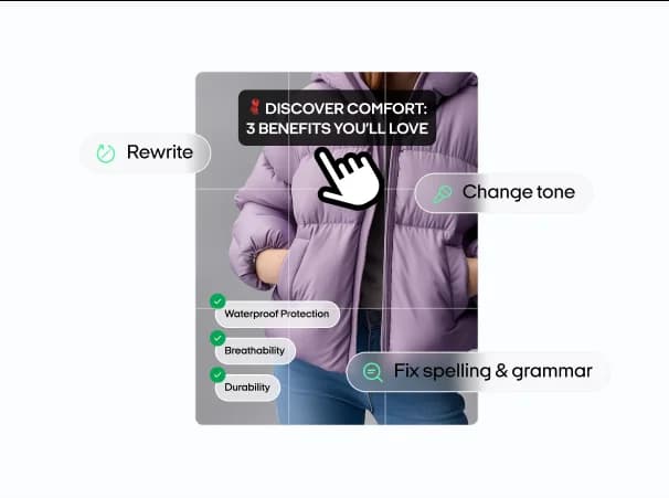 AI-assisted copy